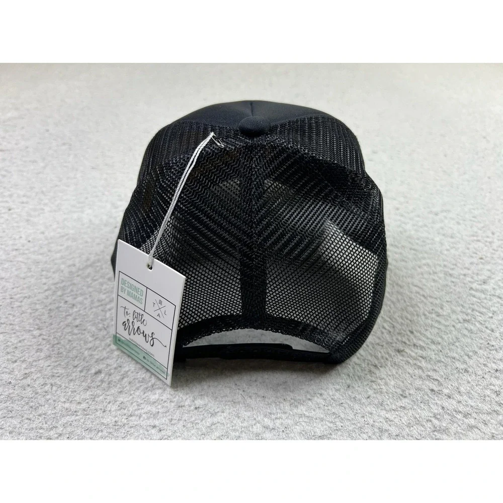 To Little Arrows Like Daughter Black Mesh Trucker Hat Youth Snapback Cap